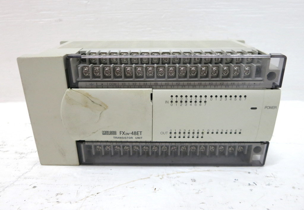 Mitsubishi FX2N-48ET Programmable Controller PLC Module Melsec Transistor  Unit (DW3471-1)